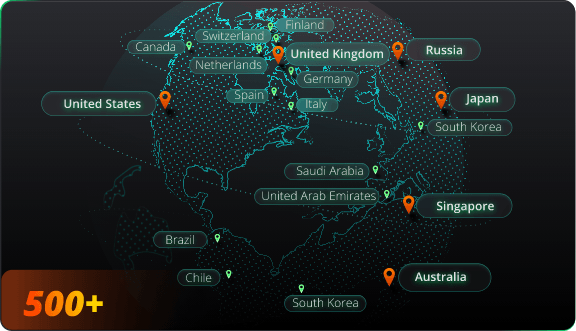 Play Worldwide Games by 500+ Global Servers