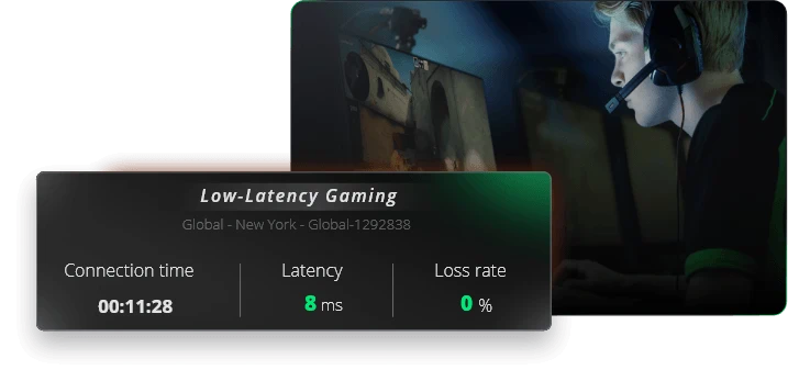 Enjoy Low-Latency Gaming