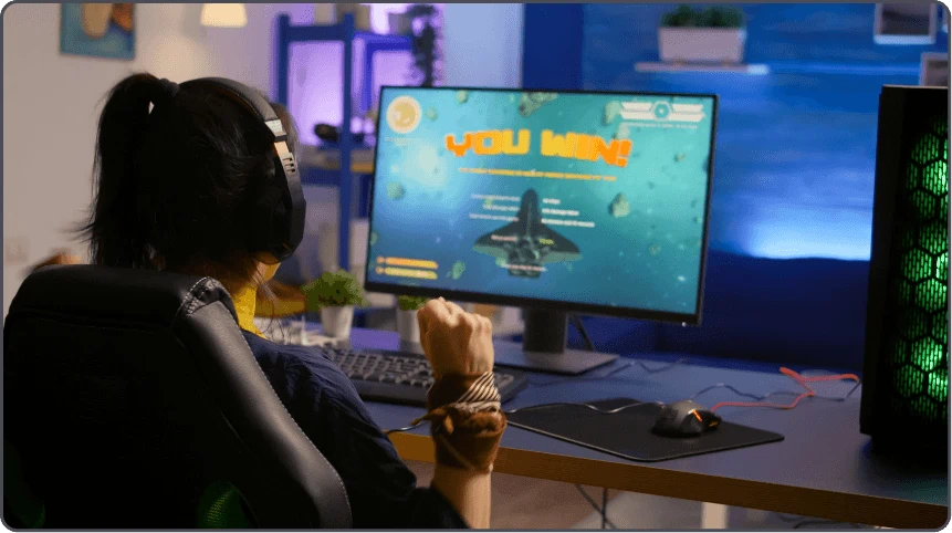 Gaming on Shared, Congested, or Weak Networks