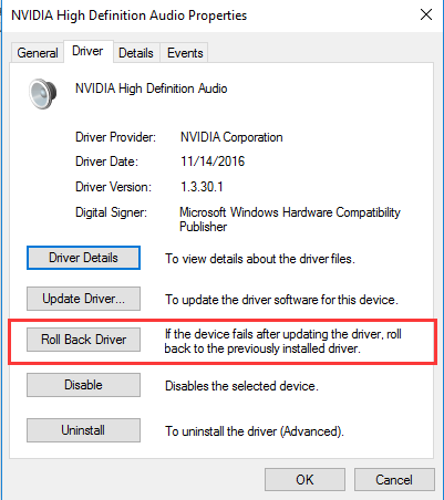 Hdmi audio driver nvidia hot sale