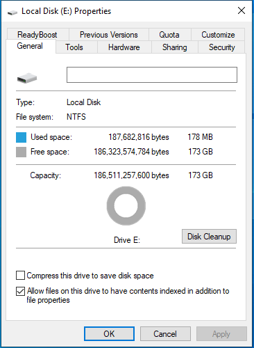 Disk Cleanup