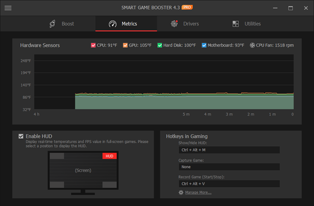 Monitor GPU Temperature while Overclocking